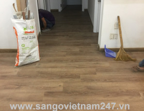 Khách sạn Apple PMH Q.7 (Sàn gỗ HORNITEX 469-10mm lót sàn & WILSON W440 & 446 ốp Lambri)
