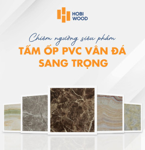 TẤM PVC HOBI WOOD