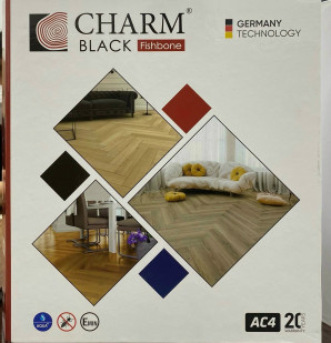 CHARM 12MM CỐT ĐEN XƯƠNG CÁ D