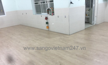 Sàn gỗ Wilson W557 - Trường Mầm non Phường 1 - Q.11